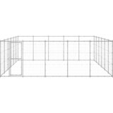 Vanjski kavez za pse od pocinčanog čelika 36,3 m² | shoptok.hr