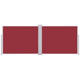 Uvlačiva bočna tenda 140 x 1000 cm crvena | shoptok.hr