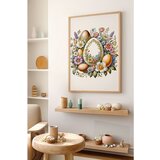 WALLXPERT Arteastermodel20-3348 Višenamenska Dekorativna Slika u Ram | Eponuda.com