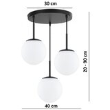 Brilagi Luster na sajli MILO 3xE27/60W/230V crna | Eponuda.com