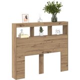  Uzglavlje Umjetnički hrast 120 x 17 x 102 cm Konstruirano drvo | shoptok.hr