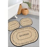  Baindos - Beige Beige Bathmat Set (3 Pieces) | ePonuda.com