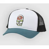 Flower Guy Meshback Kapa s šiltom white / teal
