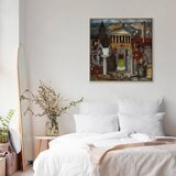  Slika - Frida Kahlo – My Dress Hangs There 60x60 U prirodnom drvenom okviru | shoptok.hr