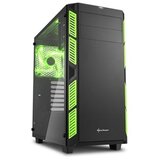  Kućište SHARKOON gaming, AI7000 Glass Green ATX, 3x 140mm LED | Eponuda.ba