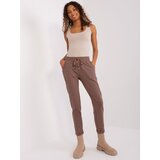 RELEVANCE Sweatpants-RV-DR-7517.22-brown | Shoptok.si