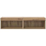 vidaXL TV omarice 2 pcs Umetni hrast 60 x 30 x 30 cm Konstruiran les | Shoptok.si