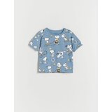 Reserved oversize majica snoopy - modra Cene
