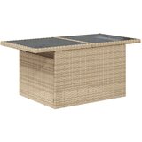 8-delni Vrtni Sofa Set s Blazinami Bež Poly Ratan, (22091033) | Shoptok.si