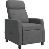  Krevetna stolica za masažu Tamnosiva Tkanina | shoptok.hr