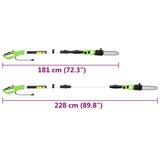  Električna teleskopska motorna pila 25 cm 710 W | shoptok.hr
