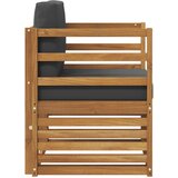  Set vanjskih sofa Čvrsto drvo akacije i poliester | shoptok.hr
