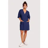 BeWear Woman's Dress B233 Navy Blue