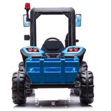Traktor na akumulator s prikolico BLT-206 – moder | Shoptok.si