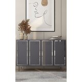 Hanah home konzolni sto Wolly KM120, 120x75x29.6 cm, Antracit | ePonuda.com