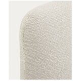 Kave Home Bež oblazinjena postelja brez letvenega dna 90x200 cm Martina – | Shoptok.si