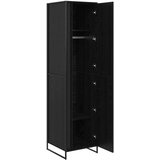  Ormar s pohranom Crni hrast 50 x 50 x 200 cm Konstruirano drvo | shoptok.hr