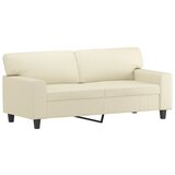  The Living Store Dvosed krem 140 cm umetno usnje - Kavč Dvosed, (21501729) | Shoptok.si