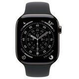 Apple watch S11 cellular 46mm slate titanium case with black sport band - m/l (mfd24rk/a) Cene