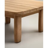 Kave Home Vrtna miza iz tikovine 70x70 cm Tirant - | Shoptok.si