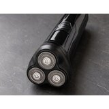  Mo&amp;scaron;ki aku. električni brivnik 3 glave za obraz in brado USB črn Slike