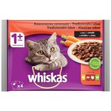 Whiskas cat kesice izabrani obroci 4x100g hrana za mačke