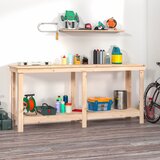vidaXL delovna miza 180x50x80 cm trdna borovina Cene
