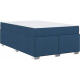  Krevetna konstrukcija s madracem Plava 120 x 200 cm tkanina | shoptok.hr