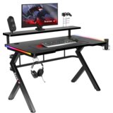 Hero 5.0 RGB crni igraći stol 120 cm | shoptok.hr