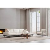 Atelier Del Sofa ugaona garnitura Eti Black Right White | ePonuda.com