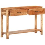  Komoda 110 x 30 x 75 cm od masivnog bagremovog drva | shoptok.hr