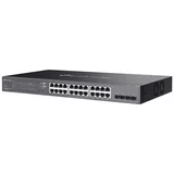JetStream TL-SG2428P 28-Port 24x10/100/1000 4x Gigabit SFP slots Smart Switch with 24-Port PoE+ mrežno stikalo-switch