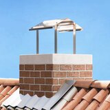 vidaXL Dimnjački poklopac Srebrno 40 x 40 x 37.5 cm Nehrđajući čelik Cijene