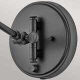  Hinkley HK-ARTI-1W-BK-BR - Zidna spot svetiljka ARTI 1xE27/60W/230V crna | Eponuda.com