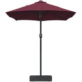  Vrtni suncobran Bordeaux Crvena 385 x 209 x 244 cm | shoptok.hr