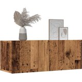  2-dijelni zidni TV ormarić Staro drvo 80x30x30 cm | shoptok.hr