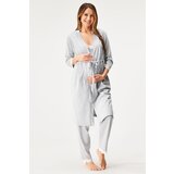 Kinderly Pamučni ogrtač za trudnice Harriet kratki | shoptok.hr