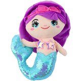  Plush Mermaid Cuddly Toy Tail Sequin Turquoise 28cm | shoptok.hr