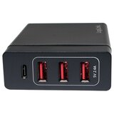 Logilink PA0122 PA0122 USB punjač Utičnica Izlazna struja maks. 10200 mA 4 x USB, Ženski konektor USB-C™ Automatska detekc Cijene
