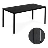 Modern Home stol za terasu 156 x 78 cm crni | shoptok.hr