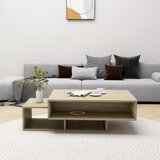  Stolić za kavu boja hrasta 105 x 55 x 32 cm konstruirano drvo | shoptok.hr