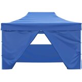  Sklopivi Pop-up Šator sa 4 Panela 3x4,5 m Plavi | shoptok.hr