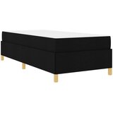  Krevetna konstrukcija Crna 100 x 200 cm tkanina | shoptok.hr