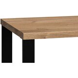Hom`in mladinska pisalna miza kovina, leseni material barve hrasta | Shoptok.si