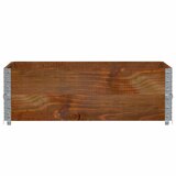  Vrtni sadilica smeđa 120 x 80 cm od masivne borovine | Eponuda.ba