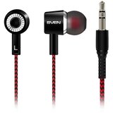 Sven E-108 Stereo In-ear slušalke Črno-Rdeče Cene