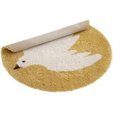 Nattiot Oker rumena otroška preproga ø120 cm Bohemian Bird Miel – | Shoptok.si