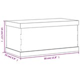  Kutija za izlaganje prozirna 30 x 15 x 14 cm akrilna | shoptok.hr