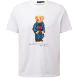 Polo Ralph Lauren Majica marine / kapučino / črna / bela