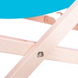 springos drvena ležaljka, plava | shoptok.hr